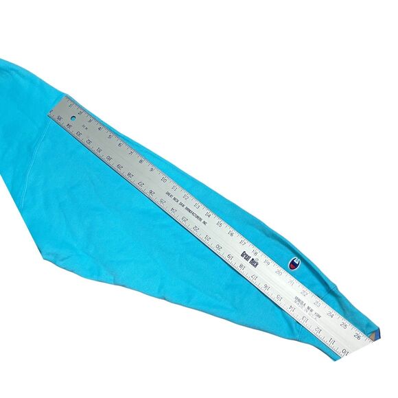 Champion Reverse Weave Hoodie Mens XL Blue Casual Everyday Bright Spring - Picture 5 of 8